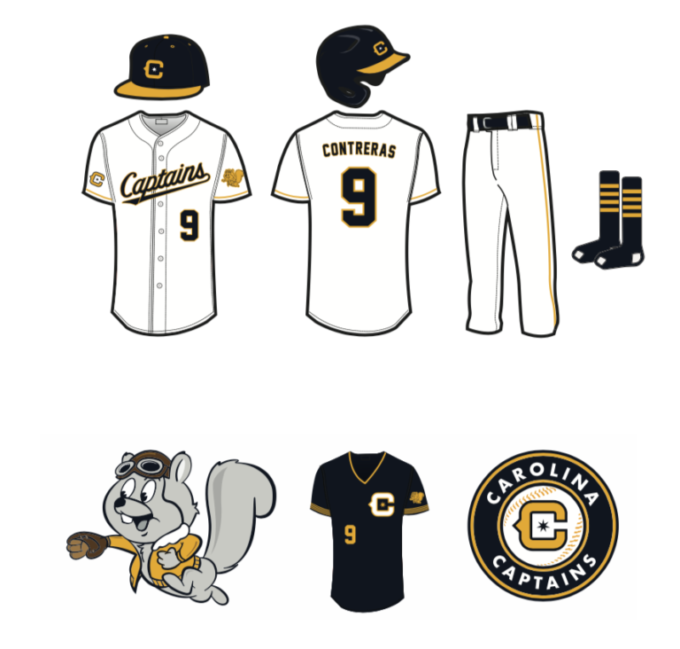 The Carolina Captains MLB Raleigh